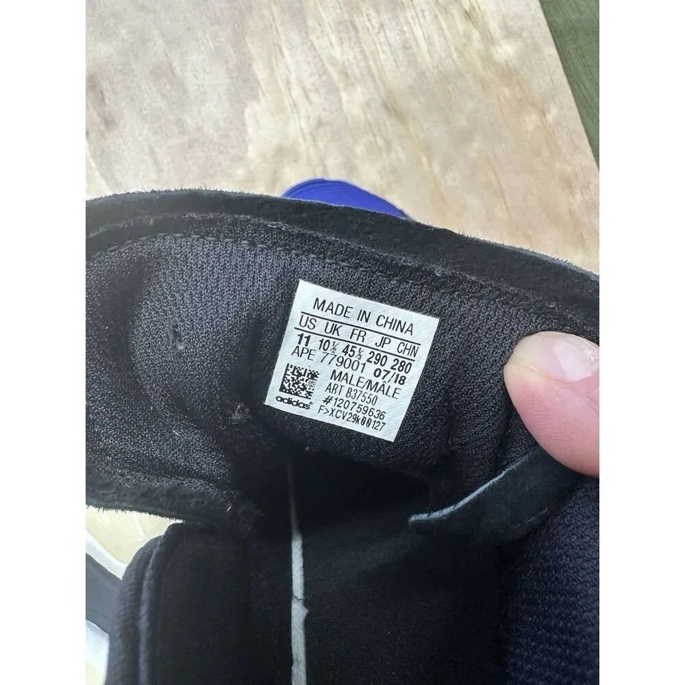 Adidas B37550 Crazy BYW Purple White Black  11 M‎